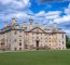 The Front Facade Of The Manor House At The Belton Estate - Lincolnshire, UK