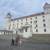 The Imposing Bratislava Castle In The Slovak Capital Overlooking The River Danube And The City